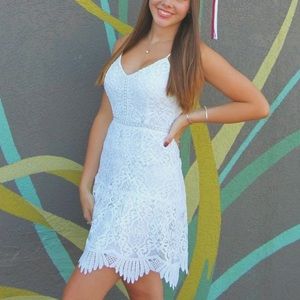 White Lace Dress
